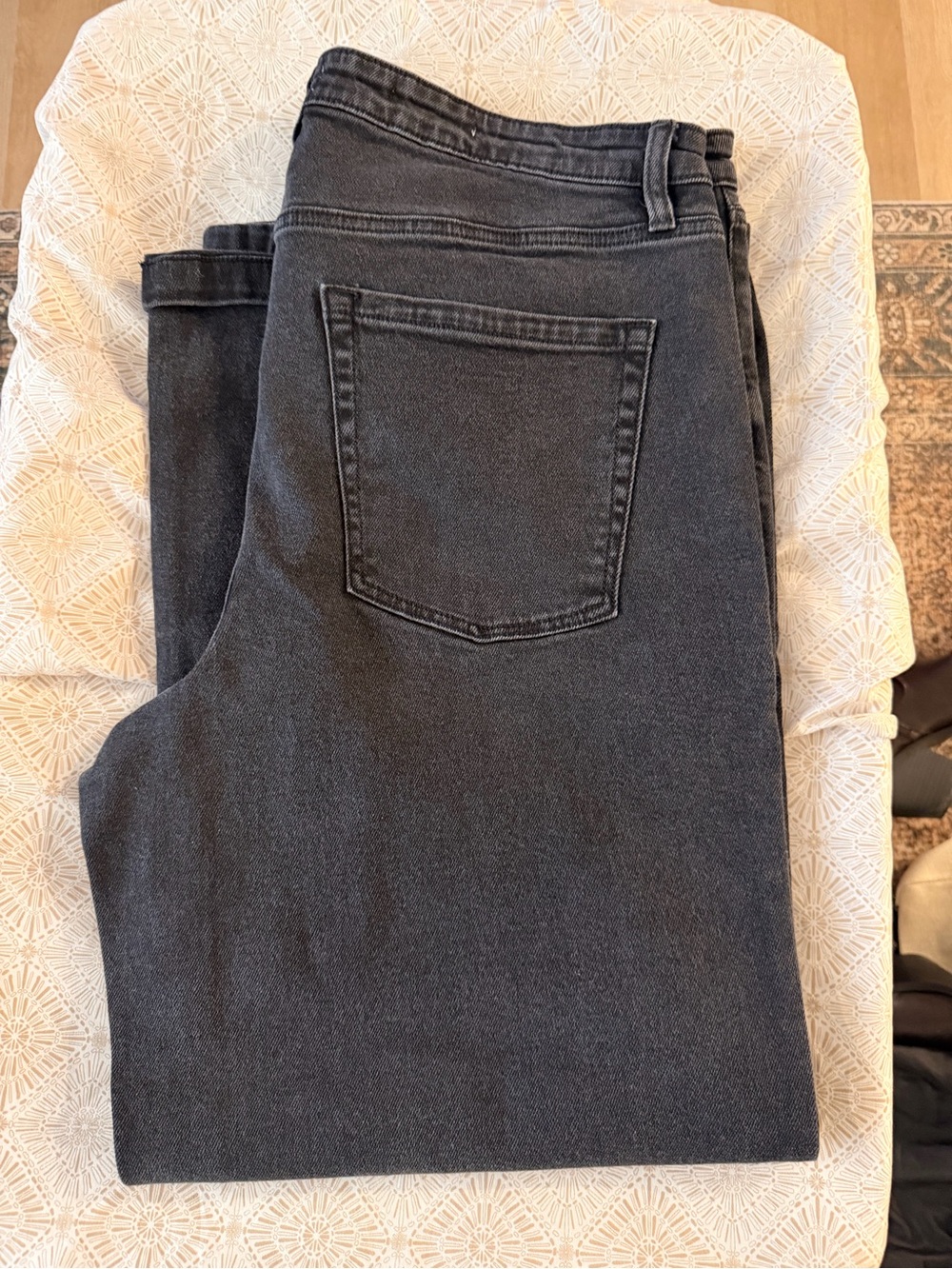 Ava & Viv Black Wide-Leg Jeans